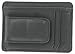 Printed grain cow hide leather money clip with magnet