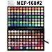 プロ仕様168色メイクパレット,アイシャドウパレット、アイズパレット MEP-168#2