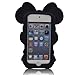 I-need 3d Cartoon Mouse Soft Silicone Case Cover with 3d Anti-plus Minnie Pen for Ipod Touch 5/5g/5th Generation - RED
