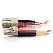 C2G / Cables To Go 33156 LC-SC  62.5/125 OM1 Duplex Multimode PVC Fiber Optic Cable, Orange (3 Meter)