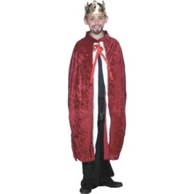 Fancy Dress Costume - King Costume for 3 - 5 Year Olds