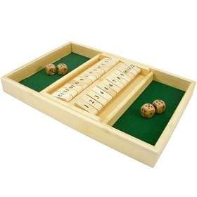 Double Shut The Box Numbers 1-12