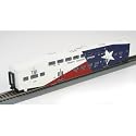 HO RTR Bombardier Cab Control Coach, Dallas-TRE