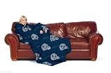Dallas Cowboys Adult Comfy Throw Blanket with Sleeves