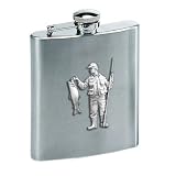 Review Sterling & Classic  / Fisherman 8oz Stainless Steel Hip Flask
