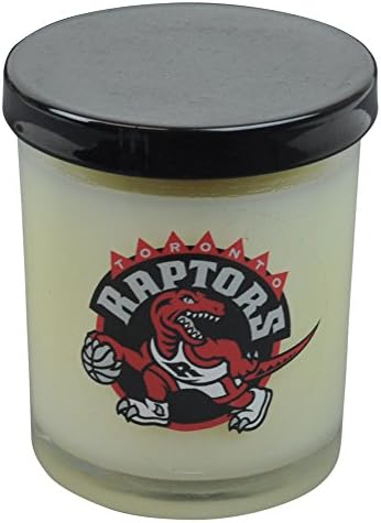NBA Toronto Raptors Scented 3 Inch Glass Candle Basketball Gift Decorator Decor