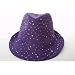 41RvMeYOanL. AA75  Sparkle Glitter Fedora / Purple / Red Hat Lady Society
