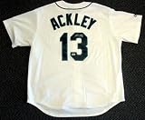 Dustin Ackley Autographed/Hand Signed Seattle Mariners White Jersey PSA/DNA RookieGraph