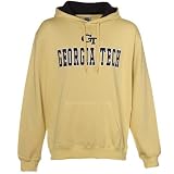 Georgia Tech Yellow Jackets Old Gold Classic Twill Hoody Sweatshirt