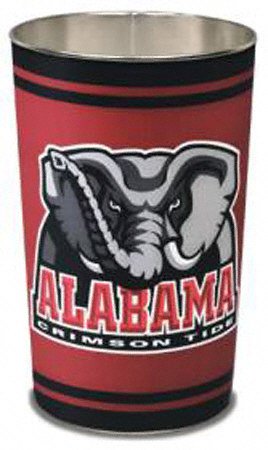 Alabama Crimson Tide 15in. Waste Basket