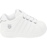K-Swiss Infants' Albury II Sneakers,White/Platinum,9 M