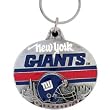 New York Giants Pewter Oval Keychain