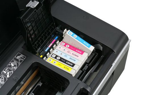 Cover image : EPSON Colorio インクジェットプリンタ 6色染料インク EP-301
