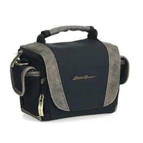 Eddie Bauer EBCH26-BRN Camera Case with Flap Top and Handle (Brown) by Eddie Bauer