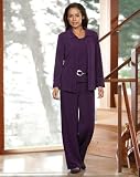 TravelSmith Womens Crepe Companion 3-Piece Set