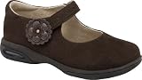 Stride Rite Infant Girls' TT Nicolette Mary Janes,Dark Brown Nubuck,9 M