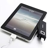 41RvZFGVuLL. SL160  High Quality 4800mAh External Battery Pack Power Bank Charger Portable Power Station Charger For Apple iPad iPhone 4 4G 3Gs 3G (AT&T and Verizon), iPod Touch (1G 2G 3G 4G) Sony PSP Blackberry Nokia LG Sony Ericsson Motorola Droid, HTC Android EVO, Kindle DX, Samsung EPIC, Samsung Galaxy Tablet, Samsung Galaxy S Cell Phones and much more