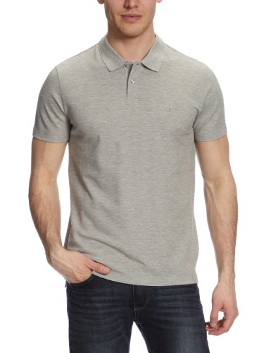 ck Calvin Klein Herren Poloshirt KMP39A JPL00, Gr. 50, Grau (M92) Preisvergleich