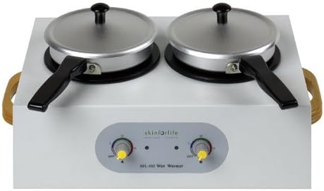 Double Wax Warmer, Electric Paraffin Heater for Professional Waxing / Hair Removal (SFL502)
