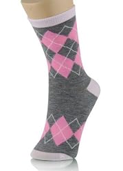 Womens Hi-Fashion Crew Socks - 12 Pack Assorted Colors - Size 9-11, Many Designs Available
