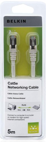 Belkin CAT5e SNG/SHD Patch-Kabel 5m wei&szlig; Preisvergleich