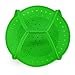 Droiee Silicone Vegetable Steamer Basket Insert for Cooking Pot [NON STICK] Best Silicone Steamer - Works in Microwave - [ Green ]