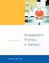 Management Practice in Dietetics