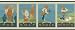 Golf Scores Blue Wallpaper Border