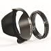 JJC Sonnenblende 58mm mit Adapterring