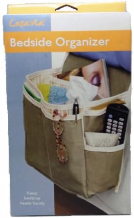 Hanging Bedside Organizer Caddy Easy Access 5 Pocket
