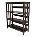Ore International 3 Tier Bookshelves - Espresso