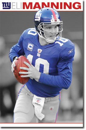 Eli Manning Poster New York Giants Quarter Back 1074