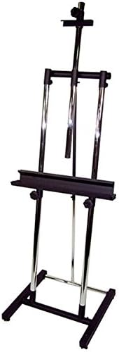 Avanti II Black Heavy Duty Steel Double Post Artist Easel