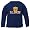 Illinois Fighting Illini Navy Infant Teddy Bear Long Sleeve T-shirt