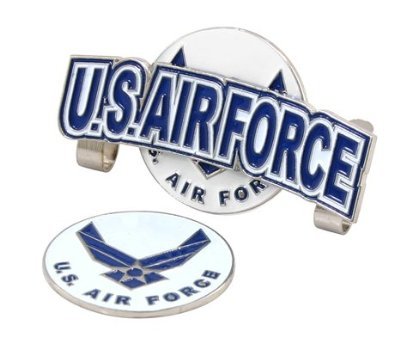 Air Force Falcons Slider Hat Clip W/ Golf Ball Marker - Ncaa College Athletics