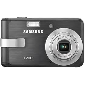 Samsung Digimax L700 7MP Digital Camera with 3x Advance Shake Reduction Optical Zoom (Black)