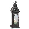 Laterne Livorno 33cm Windlicht Metall Teelicht NEU