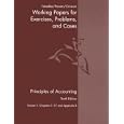Principles Of Accounting And Principles Of Financial Accounting Working Papers Volume One Tenth Edition