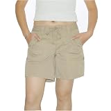 Womens Tommy Hilfiger beige casual beach shorts - Size: 14