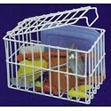 Dishwasher Basket (White) (8"L x 4 1/2"W x 4 3/4"H)
