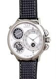 Big Time World 57mm White Dial Watch