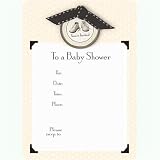 Baby Bootie Shower Invitations (8 count)