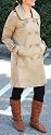 BB Dakota Tyme Twill Beige Trench Coat
