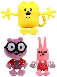 Ty Wow Wow Wubbzy! Set of 3 Beanie Babies