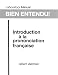 Book Introduction Manual Bien Entendu!: Introduction a LA Prononciation Francaise