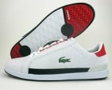 Lacoste Convect III 3 Mens Shoes White Red