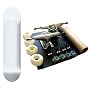BLANK Skateboards 7.5" DIPPED WHITE Complete SKATEBOARD