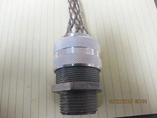 Hubbell Kellems Hubbell 1” Npt Liquidtight Strain Relief Cord Grip Cable .75”-.875” 074-01-023