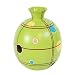 EXP Handmade Terracotta Vase - Lime Green Retro Dot Design