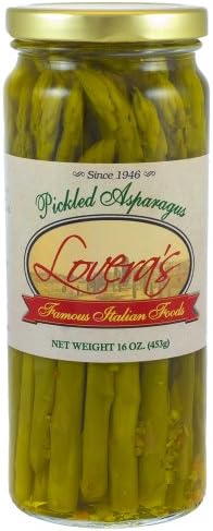 Lovera's Pickled Mild Asparagus - 16oz